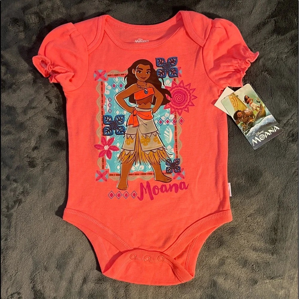 Disney’s Moana baby girl onesie - Picture 1 of 2